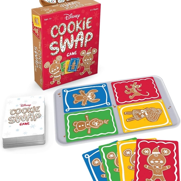 Gingerbread Mickey and Minnie card game - Picture 3 of 3